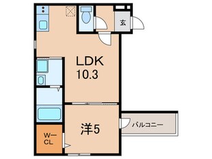 フジパレス尼崎常光寺の物件間取画像